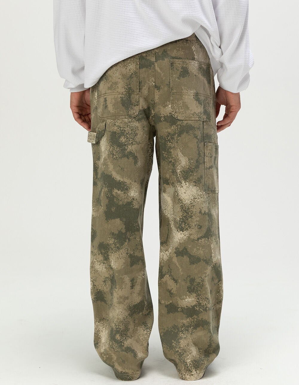 RSQ Mens Baggy Utility Pants - CAMO GREEN - 36x30 | Tillys