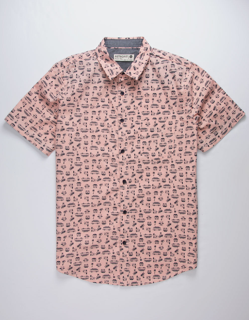 RETROFIT Surfboard Mens Shirt image number 0