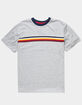 SUPER MASSIVE Chest Stripe Mens T-Shirt image number 1