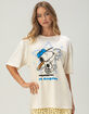 PEANUTS Baseball Womens Boyfriend Tee image number 1