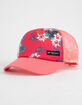 ROXY Just OK Brush Pink Girls Trucker Hat image number 1