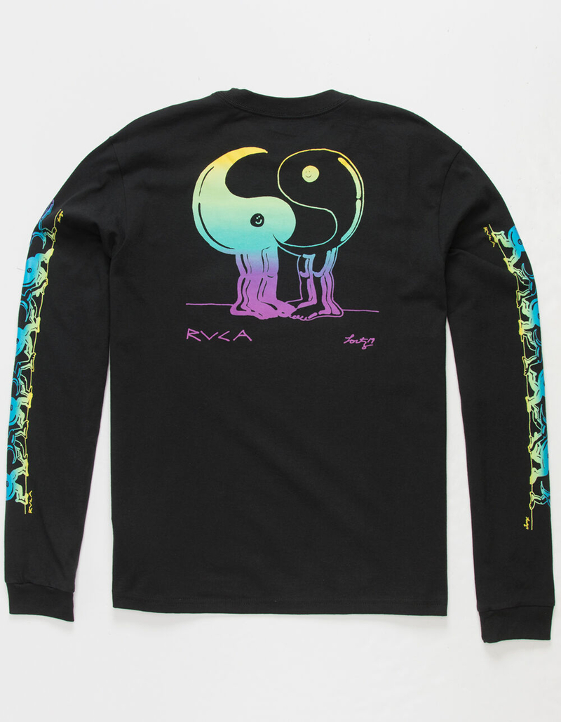 RVCA Yin Yang Friends Mens T-Shirt image number 0