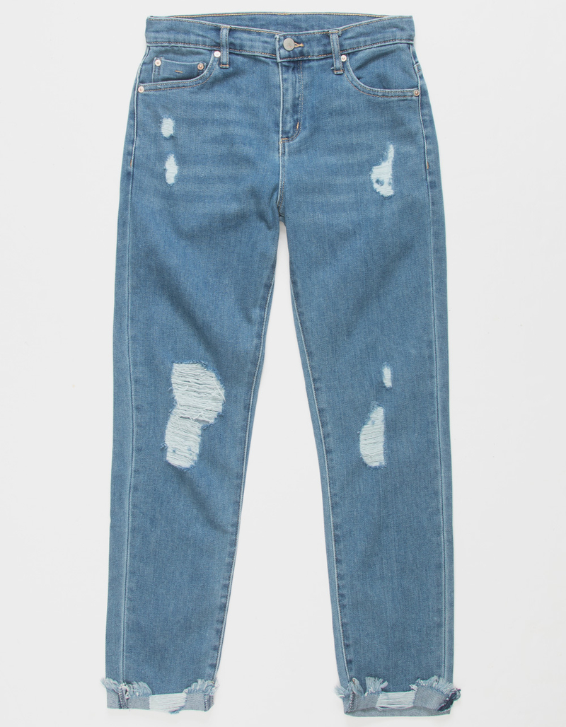 TRACTR Destructed Weekender Girls Jeans image number 0