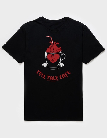 WEDNESDAY Tell Tale Cafe Unisex Tee Primary Image