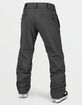 VOLCOM Freakin Mens Dark Gray Snow Chinos image number 2