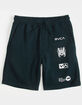 RVCA Graphic Mix Boys Sweat Shorts image number 1