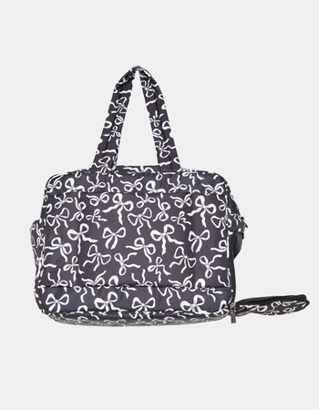 KATYDID Bows All Over Weekender Bag Alternative Image