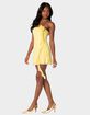EDIKTED Thalia Flower Pin Ruffle Mini Dress image number 2