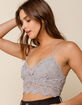 FREE PEOPLE Ilektra Gray Bralette image number 1