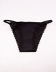 FULL TILT Strappy Black Bikini Panties image number 1
