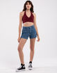 RSQ Womens Solid Halter Top image number 4