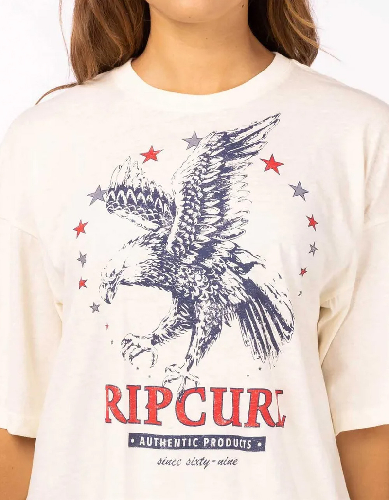 RIP CURL Freedom Heritage Womens Crop Tee image number 1