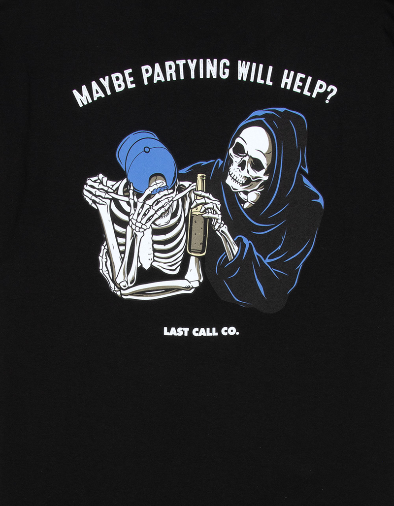 LAST CALL CO. Maybe Mens Tee image number 4