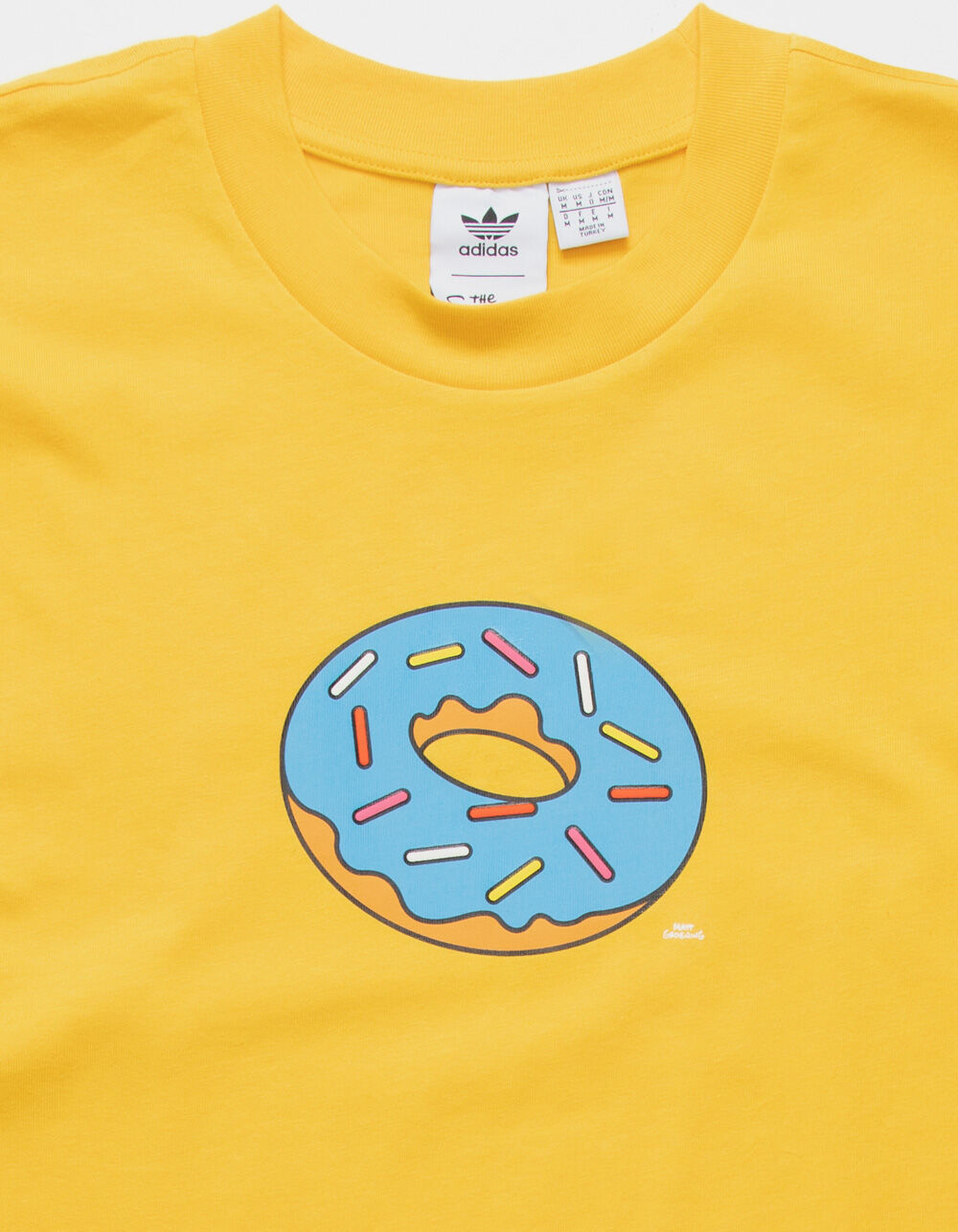 ADIDAS x Simpsons Donut Mens T-Shirt 