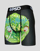 PSD Pickle Rick Mens Boxer Briefs image number 2