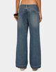EDIKTED Wyn Studded Low Rise Baggy Jeans image number 3