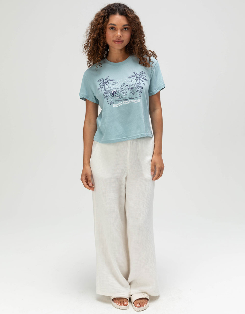 SENDERO PROVISIONS CO. Mirage Womens Crop Boxy Tee image number 1