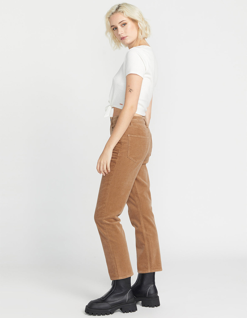 VOLCOM Stoned Straight Womens Corduroy Pants image number 1