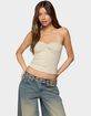 EDIKTED Lian Twist Front Tube Top image number 1