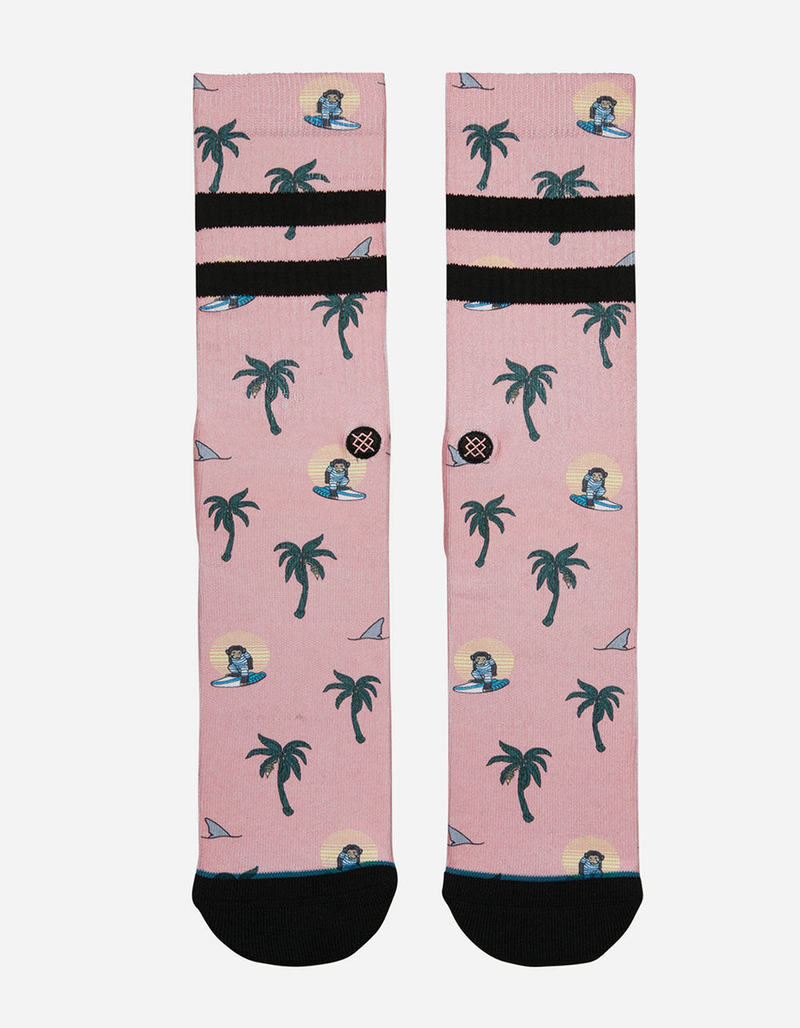 STANCE Sunset Surfin Monkey Mens Socks image number 1