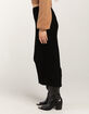 WEST OF MELROSE Textured Womens Midi Skirt image number 3