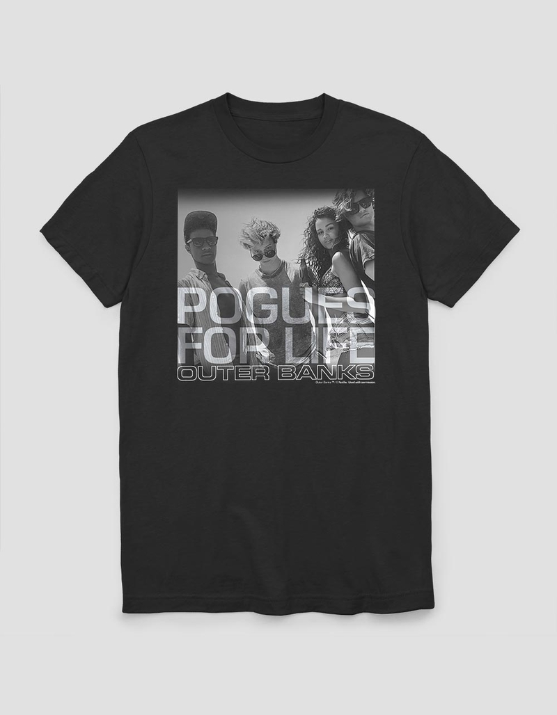 OUTER BANKS Pogues For Life Unisex Tee image number 0