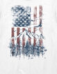AMERICA Mountain Overlay Unisex Tee image number 2