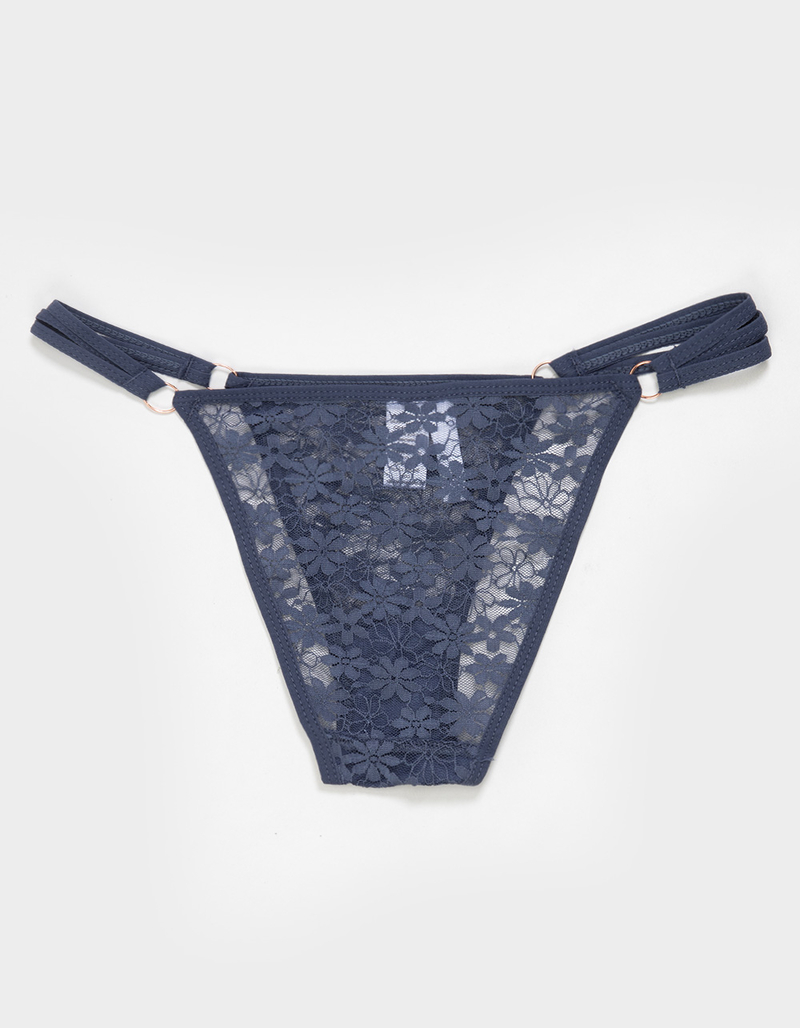 FULL TILT Side Strappy Lace Cheeky Panties image number 1