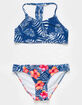 CORAL & REEF Lani Leaves Girls Bikini Set image number 1