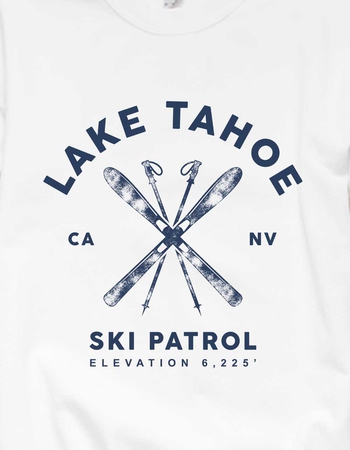LAKE TAHOE Ski Patrol Unisex Crewneck Sweatshirt Alternative Image