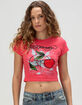 ED HARDY Cherry Womens Baby Tee image number 1
