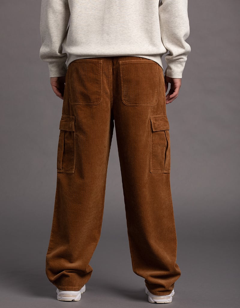 RSQ Mens Loose Corduroy Cargo Pants  image number 4