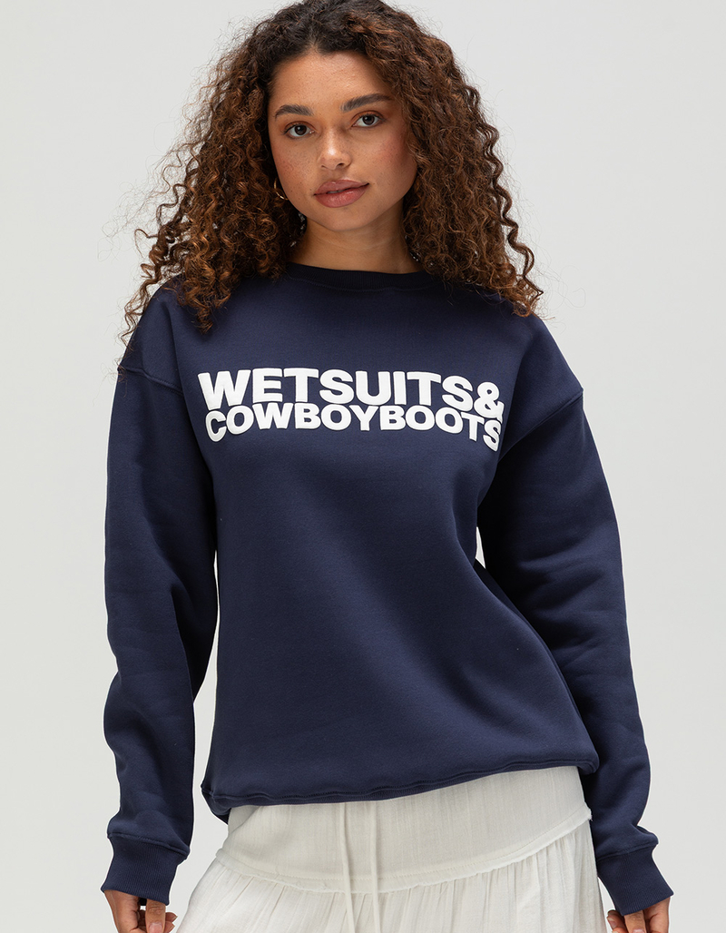 LE SURF Wetsuits Womens Crewneck Sweatshirt image number 0
