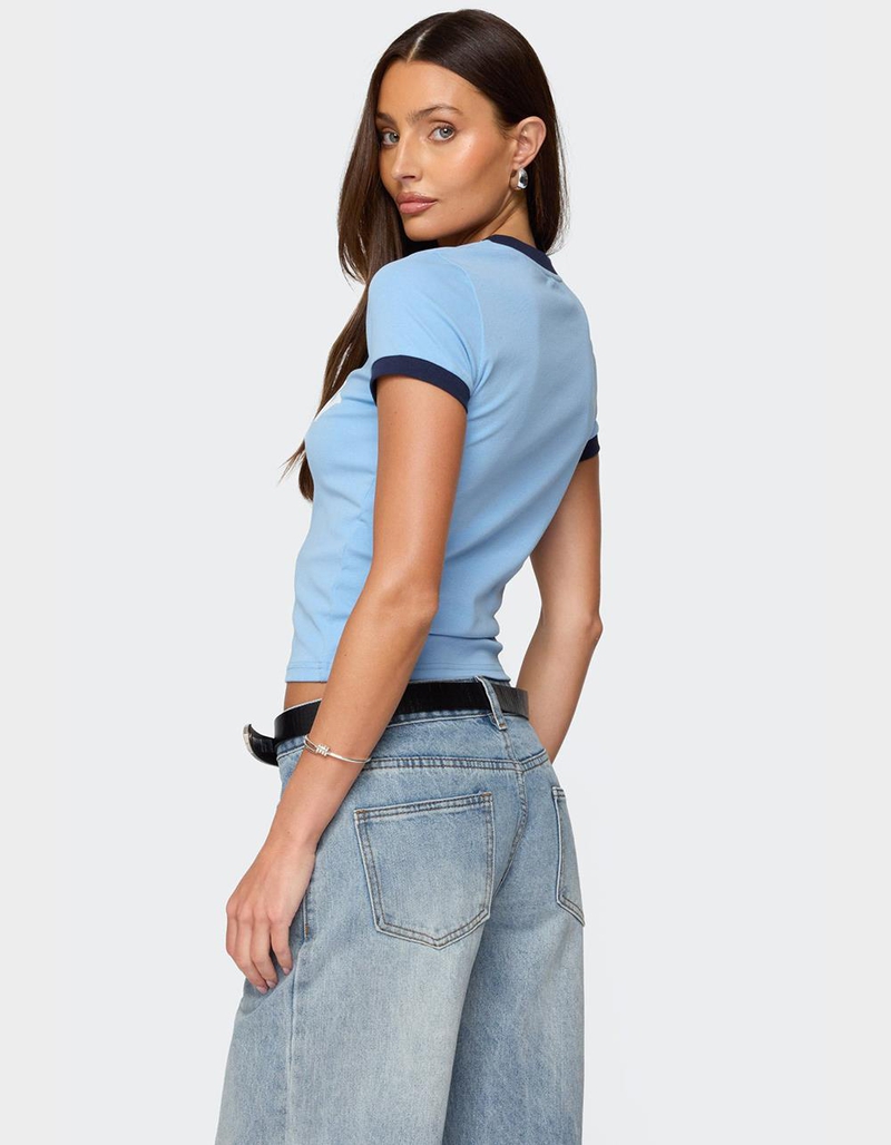 EDIKTED London Contrast Tee image number 4
