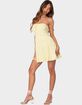 EDIKTED Liora Lacey Cotton Mini Dress image number 3