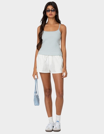 EDIKTED Gretta Striped Ribbed Tank Top Alternative Image