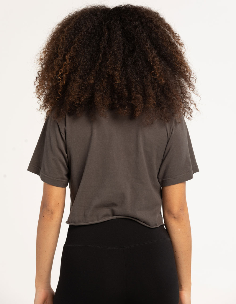 CHICAGO BULLS Womens Crop Tee image number 2