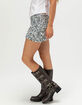 FULL TILT Micro Sequin Womens Mini Skort image number 3