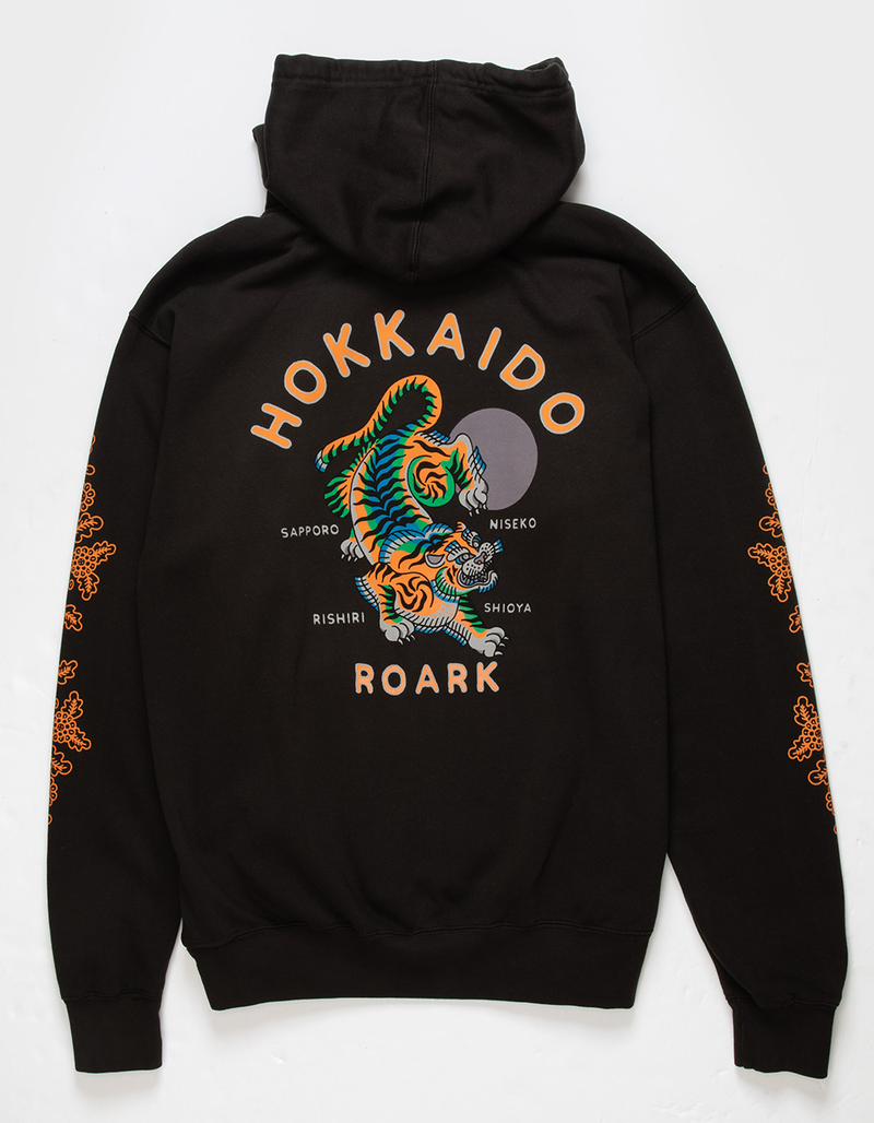 ROARK Hokkaido Tiger Mens Fleece Hoodie image number 0
