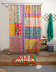 NATURAL LIFE Patchwork Shower Curtain image number 1