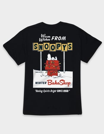 PEANUTS Warm Wishes From Bake Shop Unisex Tee Alternative Image