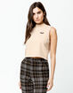 VOLCOM Looking Out Camel Womens Crop Top image number 2