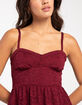 RSQ Womens Lace Corset Slip Dress image number 2