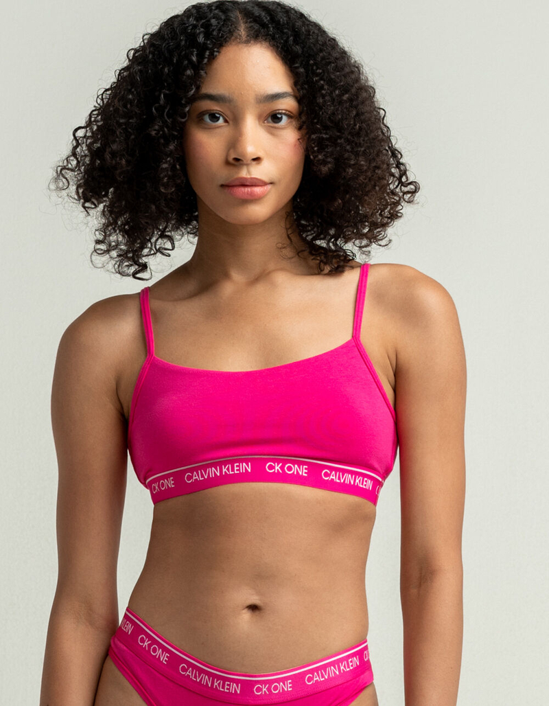 CALVIN KLEIN Burnt Rose Bralette image number 0