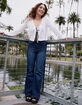 RSQ Womens High Rise Flare Jeans image number 10