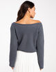 RSQ Womens Off The Shoulder Sweater image number 4