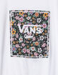 VANS Print Box Floral Girls Tee image number 3