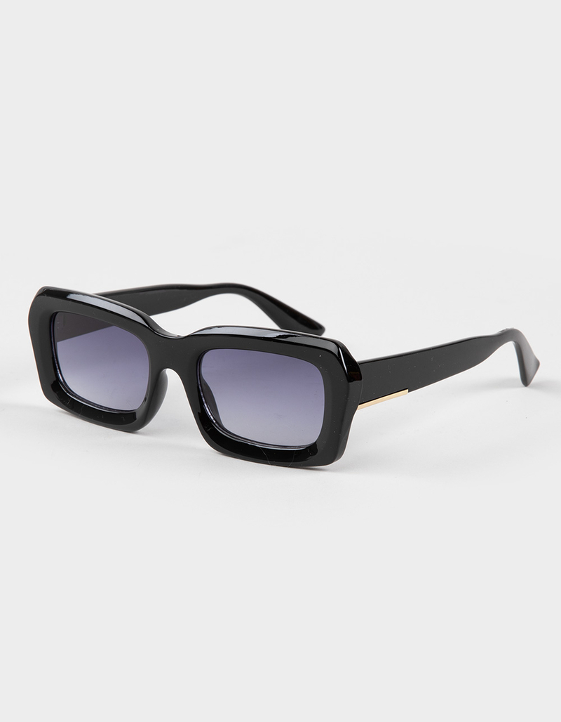 RSQ Chunky Rectangle Gradient Sunglasses image number 0