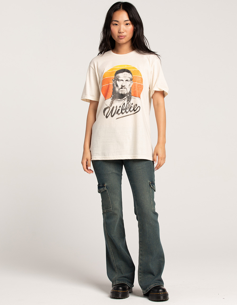 WILLIE NELSON Sunset Gradient Unisex Tee image number 3