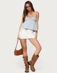 EDIKTED Orietta Striped Babydoll Top image number 5